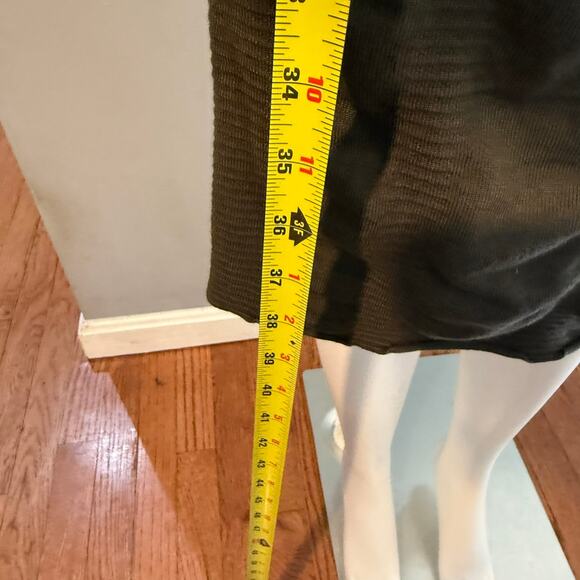 Love Always by FCT Olive Green Long Sleeve Bodycon Sweater Dress XL - Picture 7 of 7